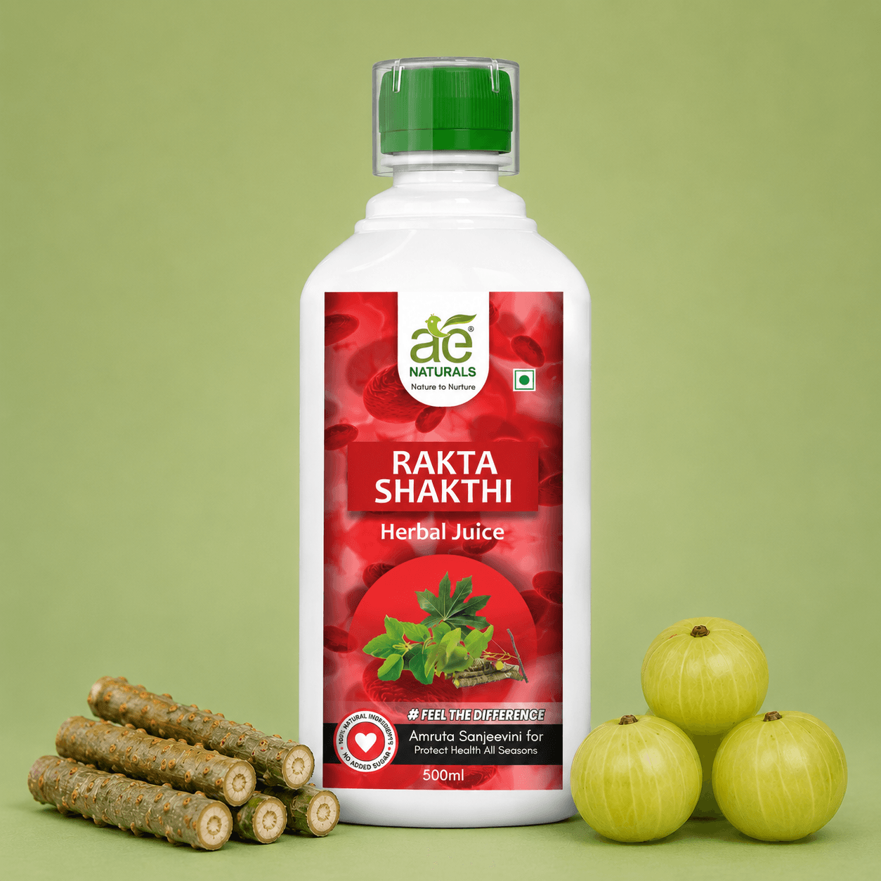AE Naturals Rakta Shakthi Herbal Juice 500ml