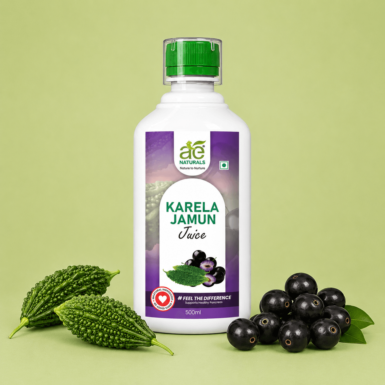 AE Naturals Karela Jamun Juice 500ml